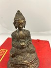 Chinese tibet Bronze Seated Religious Figure