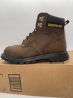 Tried On Cat P89586 Men s Second Shift Steel Toe Work Boots Dark Brown Szus 9 D