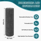 Climbing Cat Scratcher Mat  78 7 x15 8  Trimmable Self-adhesive Carpet Post