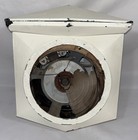 Antique 1920s 1930s Art Deco Cast Iron   Metal Wall Speaker Cabinet W  Operadio