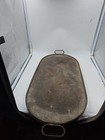 Large Oval Soapstone Griddle Wired Rings 18  By 9  