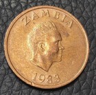 1983 Zambia 1 Ngwee Coin
