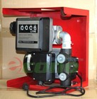 16gpm 110v Electric Oil Fuel Diesel Gas Transfer Pump W  Mechanical Meter Gallon