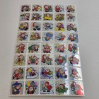 Vintage Christmas Vinyl Stickers Stick Santa Sparkle Holiday Vtg Lot Of 40 New 