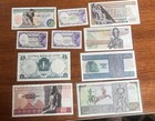 Collection Of Egyptian Currency  10  Banknotes 1960 s-70 s Pds   Piastres Uncirc