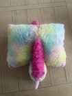 Pillow Pets Rainbow Unicorn Plush 18    2011 Colorful Tie Dye Stuffed Animal Toy