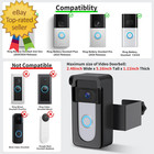 Anti-theft Doorbell Camera Mount Compatible With Ring Battery Doorbell 2nd Gen  