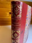 Antique Victorian Ornate Gilded Leather Book Le Palais De Justice De Paris 1892