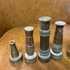 Lot Of 7 Vintage Brass Hose Nozzles  All Different 