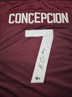 Kc Concepcion Signed Maroon Jersey Beckett W Auto Texas A m Aggies Football