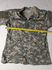 Us Military Army Combat Uniform Acu Camo Coat Jacket Size M