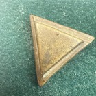 Antique African Ashanti Akan Geometric Gold Weights Set  9 Pcs  Lost-wax Brass