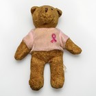 Avon Breast Cancer Crusade Bear 2001 Vintage Stuffed Toy