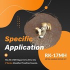 12pcs Rk-17mh Wall Hydrant Repair Kit For Replace Woodford Rk-17mh Wall Hydrant