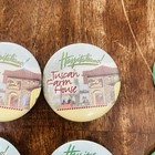 Olive Garden Pins Lot Of 20 Hopitaliano  Merlot Pasta Bowl Button Vintage Nepb