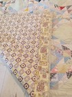 Vintage Handmade Patchwork Quilt  Needs Some Repair   See Pics 