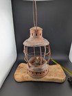 Perkins Perko Brass Top Nautical Lantern No Globe Dead Flame Miller Burner