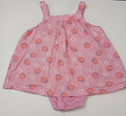 Strawberry Shortcake Dress With Embroidered Strawberry Shortcake Sz 24m 