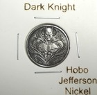 Hobo Batman The Dark Knight Gotham City Made From A Real Jefferson Nickel