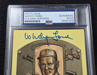 Whitey Ford Signed Hall Of Fame Induction Card-new York Yankees-psa