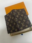 Louis Vuitton Monogram Passport Cover Brown