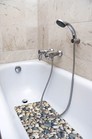 Pebbles Printed Pvc Bathtub Mats Non-slip Extra Long Machine-washable With 58   