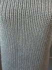 Ralph Lauren Black Label Silver Metallic Thread Sleeveless Sweater Xl