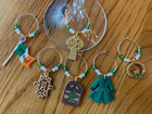  st Patrick s Day ireland  Set Of 6  Hand Crafted Wine Glass Charm Drink Markers