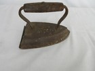 Antique Sad Iron 7 On Handle With A Star 6  Pounds