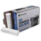 Member s Mark 33 Gallon Commercial Can Liners  320 Ct  Free Shipping