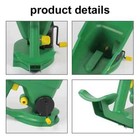 1 5l Capacity Gardening Seed Spreader Manual Seeder With 5 Gears Adjustable