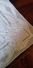 Antique Linen Floral Embroidered Drawnwork Wedding Bridal Handkerchief Hankie