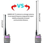Baofeng Ar-771 Long Soft Whip Antenna Bf-888s Uv-5r Uv-10r Bf-f8hp Bf-f8td