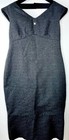 5k Chanel 2012 Black Tweed Work Party Dress 34 36 38 2 4 6 Crystal Cc Logo S M