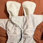 Alvababy Pocket Reusable Cloth Diapers One Size Fits Most Blue Pink Set Of 2