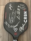 Anna Leigh Waters Autographed Signed Pickleball Paddle Crbn Jack Sock Tyson Mcg