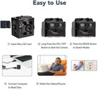Mini Camera  1080p Full Hd Nanny Cam  Night Vision   Motion Activation