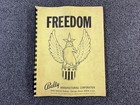 Bally Freedom Pinball Machine Game Manual Schematics Original