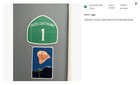 California Scenic Byway Poppy Route Sign