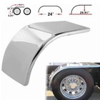 60 Inch Half Fender Fits Peterbilt Fl Kw 430 Stainless Steel Polished  2 Pack