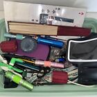 Large Junk Drawer Lot Flashlights Lanyards Whistles Fan Cards Candles