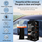 Automotive Oil Film Cleaner Car Windshield Oil Film Remover W  Brush Head