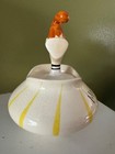 Vintage Holt Howard Davar Marriage 1958 Pixieware Mustard Condiment Jar W  Spoon