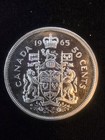 1965 - Canada Silver Half Dollar - Canadian 50 Cent Coin 80  Silver