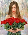 I Will Draw Oil Painting On Canvas From Your Photo Custom Portrait 100  Handmade