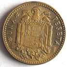 1947  54  Spain Peseta - High Grade Coin - Free Ship - Bin  307