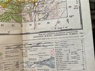 Antique  Vintage Edition Map  Of   1962 Snowdonia Wales