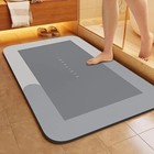 Super Water Absorbent Bath Mat Non-slip Quick Dry Bathroom Shower Rug 24  32 