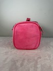 Juicy Couture Pink Velour Hanging Toiletry Travel Bag