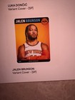 Jalen Brunson Psa Magazine August 2025 Sp Variant Cover  